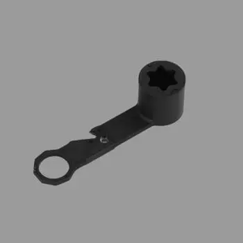 Инструмент для удаления теста, нож для цветка теста, поворотное приспособление, сменная часть, совместимая с Thermomix TM5 TM6, аксессуары чёрный