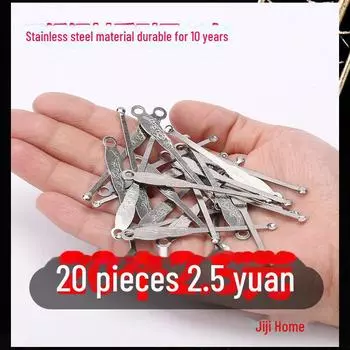 Инструмент для удаления ушной серы из нержавеющей стали для взрослых - индивидуальная упаковка