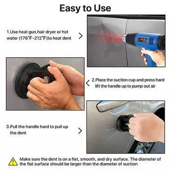 Инструмент для удаления вмятин на автомобиле, съемник кузовных панелей, присоска, высококачественные инструменты для ремонта автомобиля, аксессуары