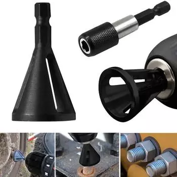 Инструмент для удаления заусенцев из нержавеющей стали, инструмент для снятия внешней фаски, сверло для удаления заусенцев чёрный