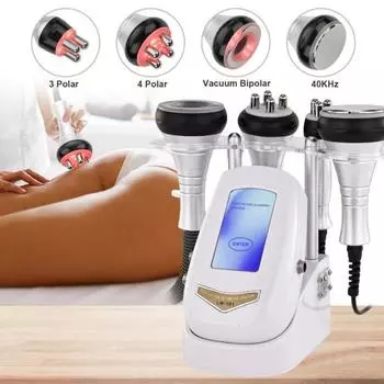Инструмент для удаления жира 4 в 1. Тело, лицо, рука, живот. Устройство для подтяжки бедер. Светодиодный светильник. Радиочастотная ультразвуковая технология. Инструмент для сжигания жира. EU