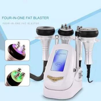 Инструмент для удаления жира 4 в 1. Тело, лицо, рука, живот. Устройство для подтяжки бедер. Светодиодный светильник. Радиочастотная ультразвуковая технология. Инструмент для сжигания жира. EU