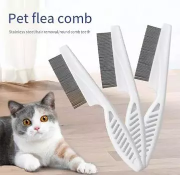 Инструмент для ухода за домашними животными — бережное удаление шерсти с кошек и собак M