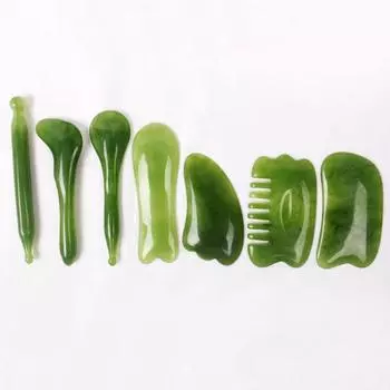 Инструмент для ухода за кожей, акупунктурный инструмент для тела, массажер для лица, скребок для чистки лица, доска Гуаша 03