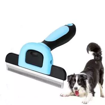 Инструмент для ухода за шерстью Триммер для удаления линьки Товары для животных Расческа для шерсти собак Инструменты для ухода за домашними животными Щетка для кошек Расческа S