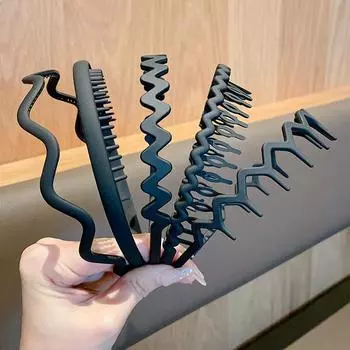 Инструмент для укладки волос с волнистым ободом, для мытья лица и укладки волос. Новый тренд 2022 года для женщин. хаки