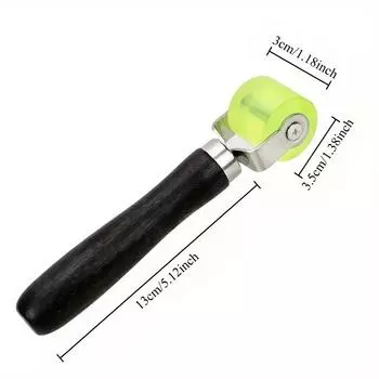 Инструмент для уплотнения валиком Звукоизоляционные обои Пленка Прижим краев Кожаный материал Клеевое соединение Выравнивание Ручной толкающий ролик