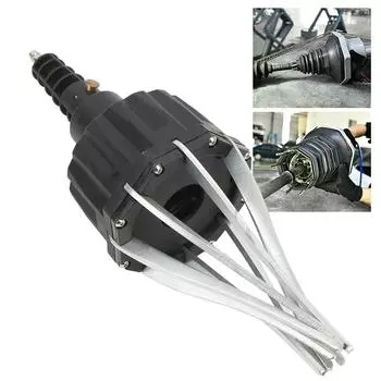 Инструмент для установки пневматического пыльника ШРУСа, универсальный инструмент для снятия оси ШРУСа, инструмент для снятия пыльника ШРУСа для пневматического внешнего сепаратора шаровой опоры автомобиля