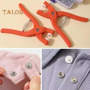 Инструмент для установки пряжки с пятью зубцами, безопасный инструмент для вязания крючком, вспомогательный инструмент для крепления и вязания крючком, инструменты для крепления зажимов B