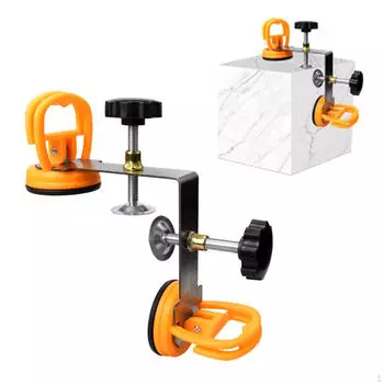 Инструмент для установки шва на столешнице под углом 90 градусов с соединением присосок и Double Suction Cup