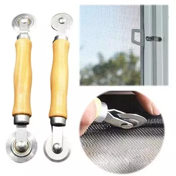 Инструмент для установки светодиодной ленты с металлическим колесом и ручкой Инструмент для установки экрана с металлическим колесом и двойной головкой StyleA