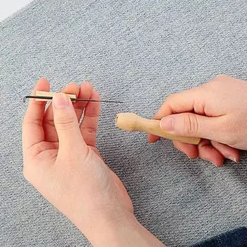 Инструмент для войлочной иглы Инструмент для войлочной иглы 3/8 игольное изделие для войлочной работы своими руками для создания красивых узоров из войлока