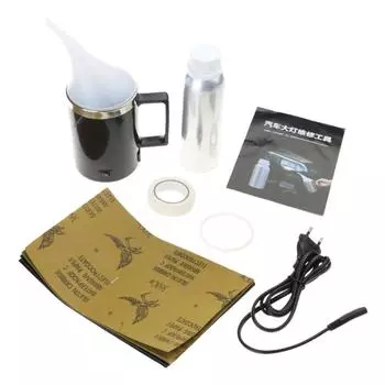 Инструмент для восстановления царапин на стекле Восстановление автомобильных фар с 200 мл жидкости