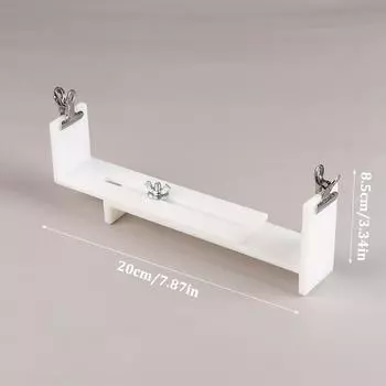 Инструмент для вязания браслетов и наручных часов Diy Jig Set Rope Weaving Maker белый