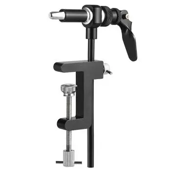 Инструмент для вязания мушек, безопасный зажим для рыболовного крючка, набор инструментов для ловли мушек чёрный