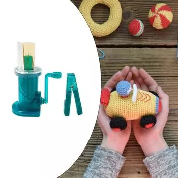 Инструмент для вязания Синий швейный инструмент Вязальная мельница Машина ручная ткацкая вязальная машина для вязания катушечная вязальная машина светло-зеленый