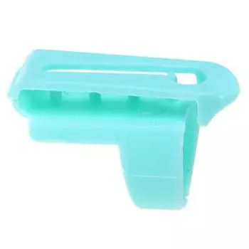 Инструмент для вязания свитера с разделителем пальцев, 4 направляющих для пряжи, пластиковый швейный наперсток