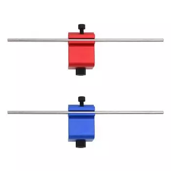 Инструмент для выравнивания цепи мотоцикла. Быстрый и точный инструмент для регулировки цепи из алюминиевого сплава для мотоциклов. Blue