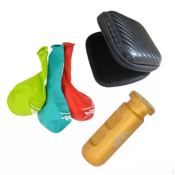 Инструмент для выравнивания давления в ушах для пловцов и дайверов золотой