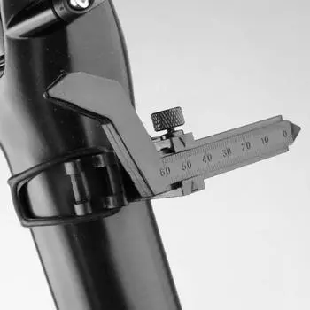 Инструмент для выравнивания передней вилки горного велосипеда, инструмент для ремонта велосипеда, легкий портативный простой монтаж, инструмент для обслуживания велосипедных колес чёрный