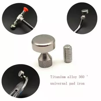 Инструмент для выравнивания вмятин на автомобиле, молоток для ремонта, титановый сплав, шарнир рычага, рулевая головка