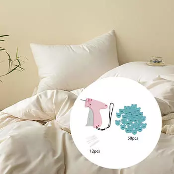 Инструмент для вышивания этикеток, ручная швейная машина, застежка для одежды с мгновенными пуговицами, этикетировочная машина 50 white buckle