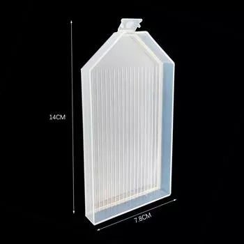 Инструмент для вышивания лотка для алмазной живописи большой емкости с квадратным наконечником чистый