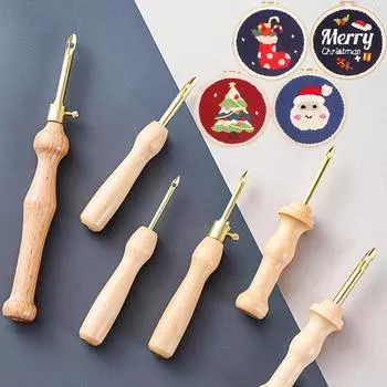 Инструмент для вышивки иглой DIY Волшебная ручка для вышивки иглой Плетение крестиком Инструменты для вязания и шитья