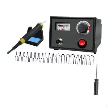 Инструмент для выжигания по дереву, профессиональный инструмент для выжигания по дереву, для ремонта резьбы, держатель для ручек из кожи A pen holder A