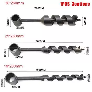 Инструмент для выживания на открытом воздухе, дрель по дереву, ручной гаечный ключ для поселенцев Bushcraft 25mm