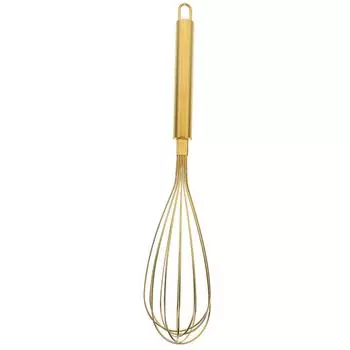 Инструмент для взбивания Нержавеющая сталь Золотой Ручной Яйцо Мини Матча Кухонные Принадлежности Большой Простой