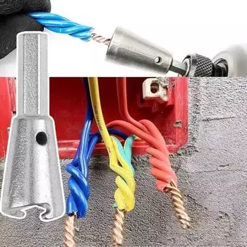 Инструмент для зачистки проводов для дрели, регулируемая зачистка, длина 10-40 мм, высокоэффективный провод, скручивающий провод, параллелизатор