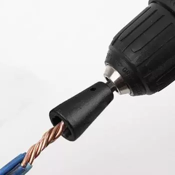 Инструмент для зачистки проводов для дрели, высокоэффективный, быстрый и точный параллелизатор для скручивания проводов, регулируемый зачистной инструмент