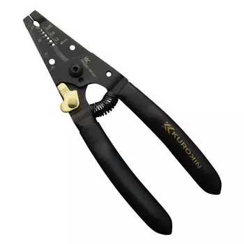 Инструмент для зачистки проводов Fujiya тип C, черное золото PP323C-165-BG