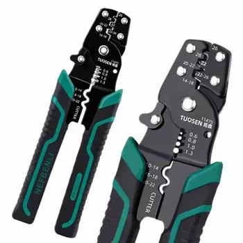 Инструмент для зачистки проводов Многофункциональные клещи Клещи для ручного обжима клемм Инструмент для зачистки проводов Многофункциональный ручной инструмент