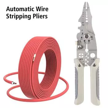 Инструмент для зачистки проводов Многофункциональный инструмент для резки Линия резки Многофункциональный обжимной инструмент Ручной инструмент Плоскогубцы для обжима кабеля Кусачки для зачистки кабеля