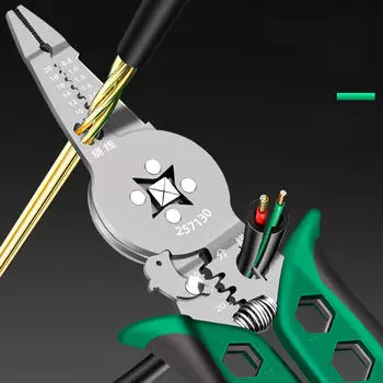 Инструмент для зачистки проводов, намотчик катушек, ручной инструмент для прокладки проводов, многоцелевой, профессиональный, эргономичный, для электрика