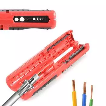 Инструмент для зачистки проводов, портативный инструмент с ручкой, многофункциональный инструмент для зачистки проводов, плоскогубцы, электрические инструменты