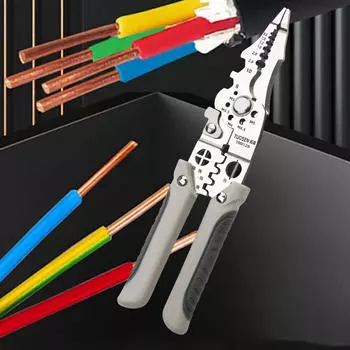 Инструмент для зачистки проводов, резак, многофункциональный сверхмощный обжимной инструмент для резки кабеля
