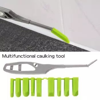Инструмент для заделки швов силикона Yousheng со сменными подушечками, компактный дизайн, портативный многофункциональный инструмент для удаления заделки швов 1pc
