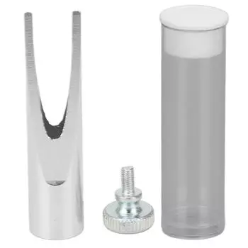 Инструмент для заточки карандашей для бровей, прочно фиксирующий регулировочный винт, точилка для карандашей для бровей «утконос», помощь серебряный