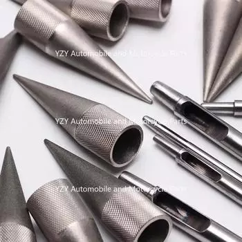 Инструмент для заточки кожаных дыроколов своими руками, инструмент для полировки кожаных дыроколов с круглыми отверстиями, ручной инструмент для полировки, инструмент для кожевенного ремесленника CHINA