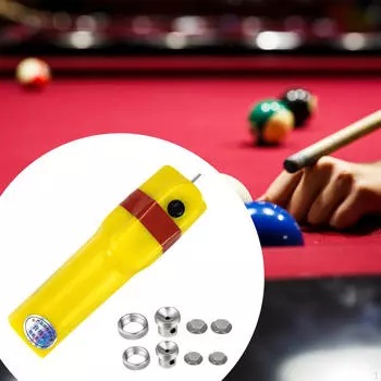 Инструмент для заточки наконечников для бильярдного кия, шлифовальный станок для ремонта бассейна, аккумуляторная шлифовальная машина 4 Shaping Discs