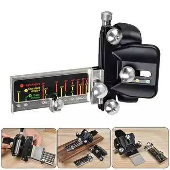 Инструмент для заточки Precisions, регулируемая точилка, подходит для различных режущих головок, любителей отдыха на открытом воздухе, домашнего использования