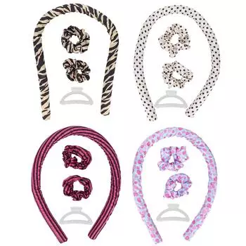 Инструмент для завивки волос, безнагревательный валик для волос, щипцы для завивки волос, без нагрева, бигуди, повязка на голову 1#