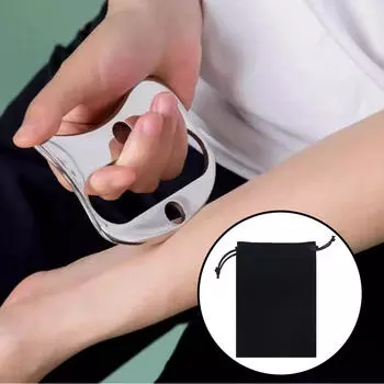 Инструмент Гуаша из нержавеющей стали, скребковый инструмент, многофункциональный, профессиональный массажный инструмент для скульптурирования