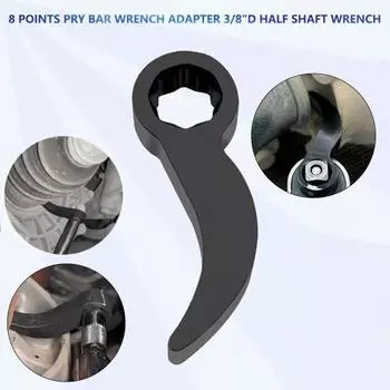 Инструмент Компактный Адаптер Головка Рычаг Адаптер Гаечного Ключа Сверхмощный Динамометрический Инструмент 3/8 A