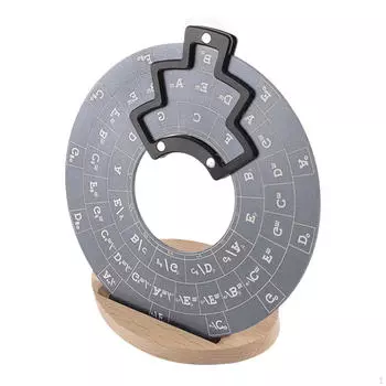 Инструмент Melody Chords Wheel Circle для скрипки для начинающих grey with base
