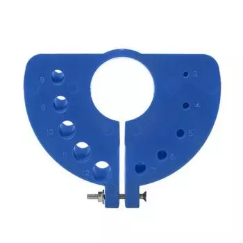 Инструмент-направляющая для заточки сверл Компактный дизайн Многоразовый Многоспецификационный Точилка для сверл Шлифовальная насадка AVE синий