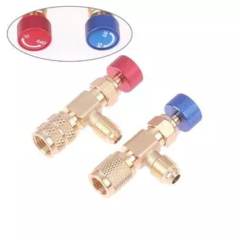 Инструмент обнаружения R22 DIY Аксессуары Кондиционер Плюс Предохранительный Жидкостный Клапан R410 R22 Вакуумный Переключатель Технического Обслуживания Хладагента